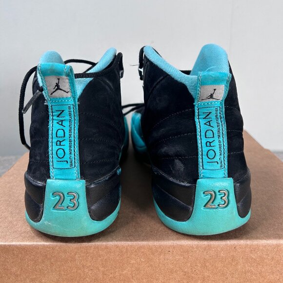 Jordan 12 Retro Hyper Jade Sneaker Shoes (GS) Kids 6.5Y 510815-017 - Picture 3 of 16